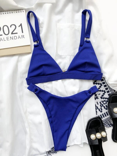 Zoe® | Delta Wing triangle bikini with cups