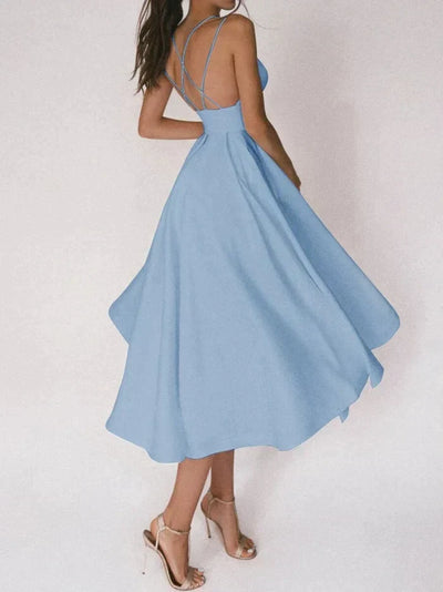 Macarena® | Elegant Dress With V-Neck And Straps