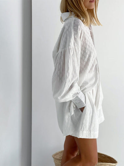 Ariadna® | Beach t-shirt and shorts set