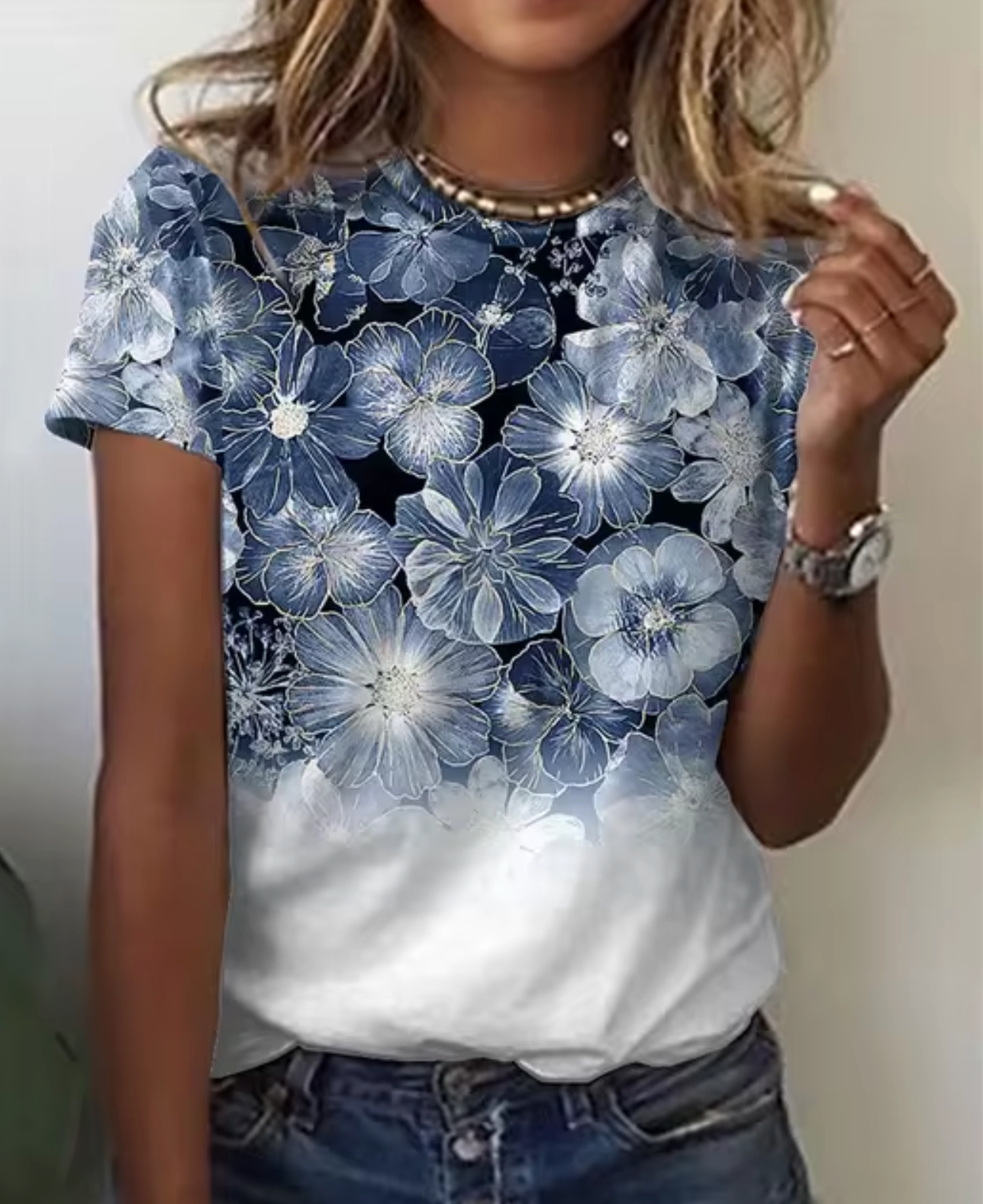 Rita® | 3D Floral Print Shirts