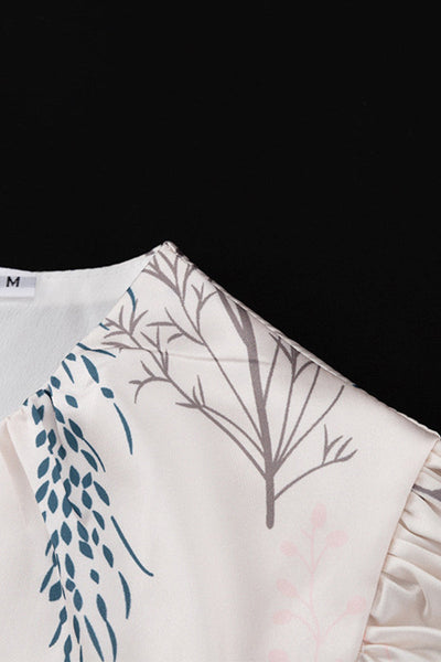 Beatriz® | Elegant dresses with floral frenulum and O-neck in A-line