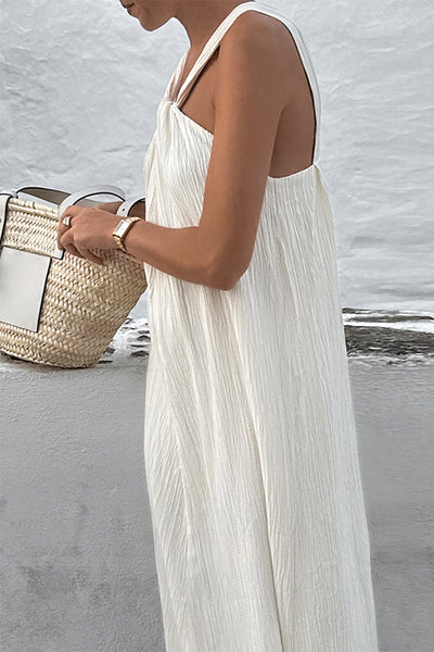 Giovanna® | Casual, simple, plain, sleeveless dresses with pleats