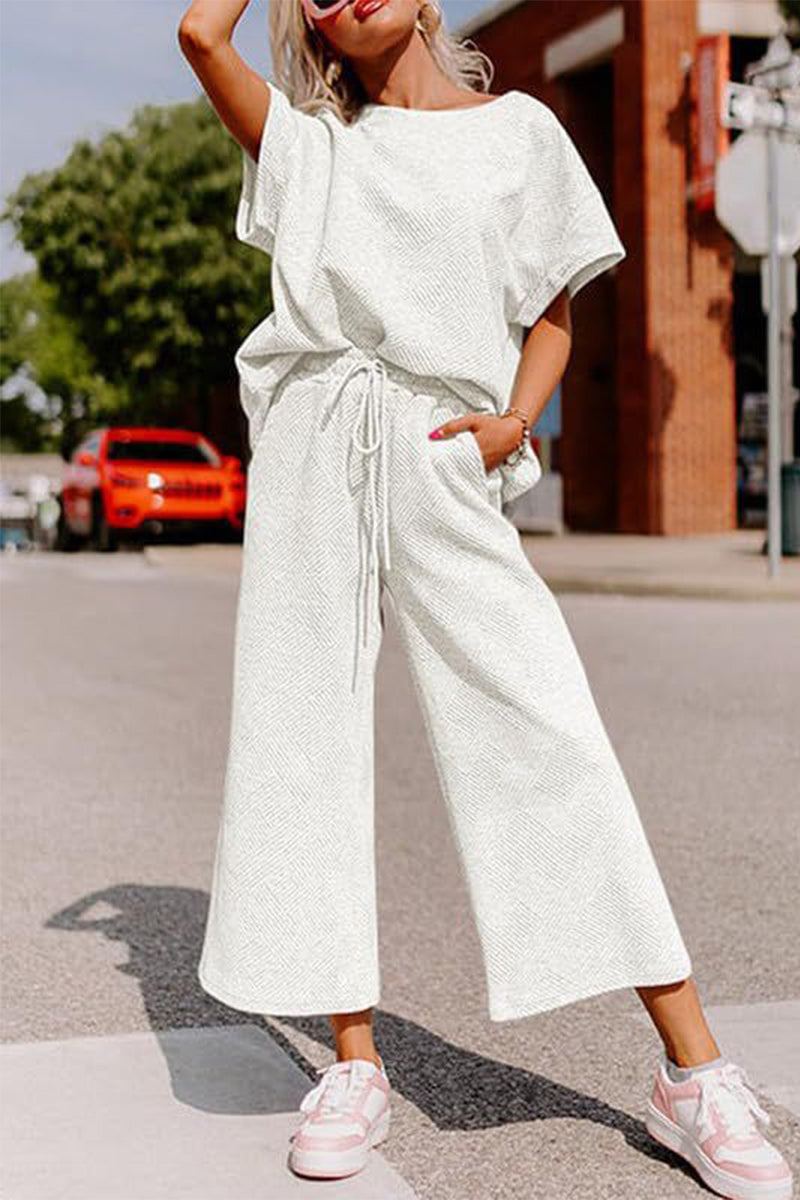 Gilda® | Casual Loose T-Shirt And Wide-Legged Pants Set