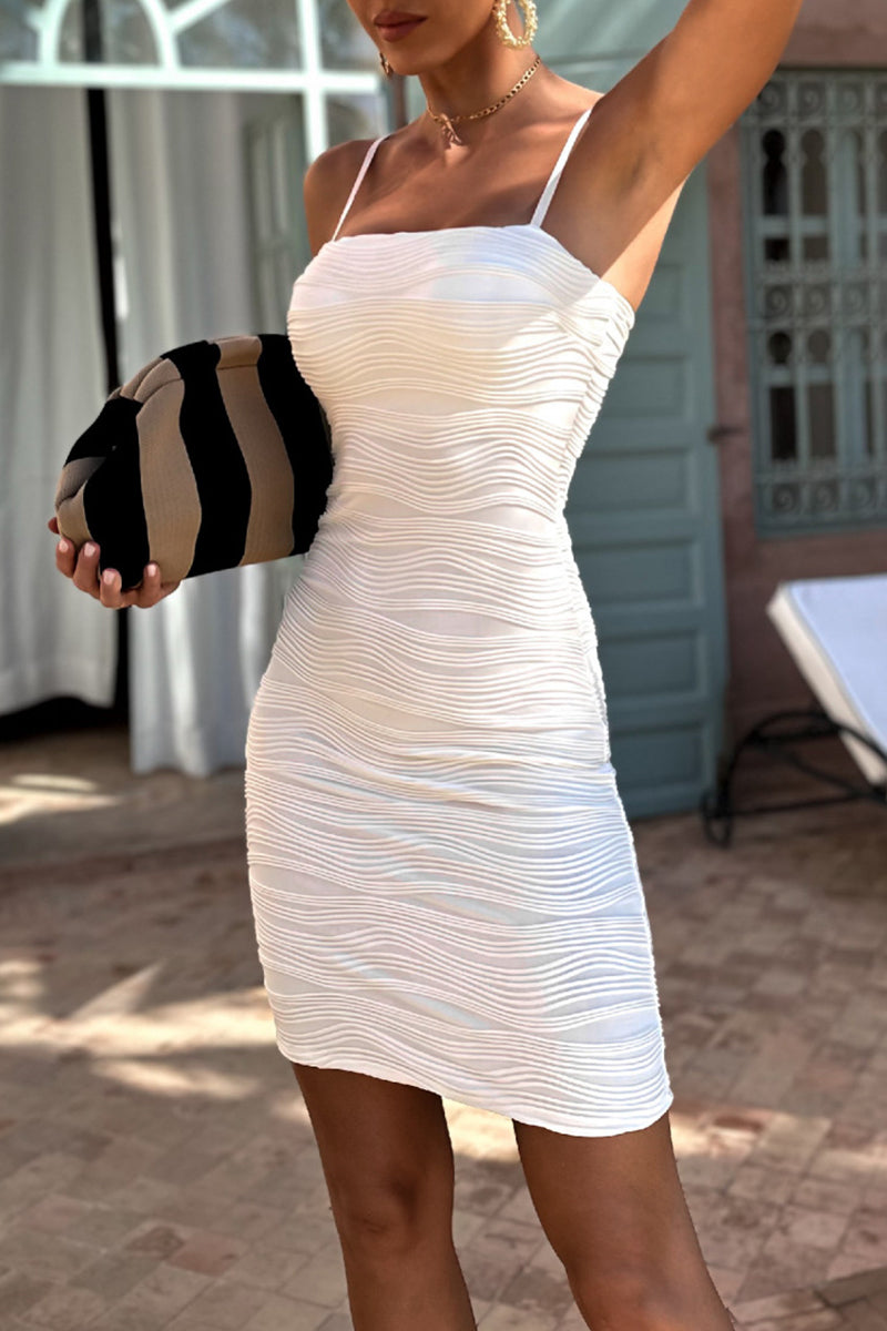 Milagros® | Sexy sling dresses with fixed pleat structure (3 colors)