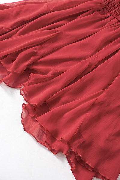 Malena® | Sexy Solid Color Backless Sleeveless V-Neck Dresses (5 Colors)