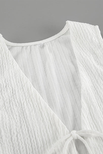 Sol® | Casual simplicity, solid color, V-neck, sleeveless, two-piece