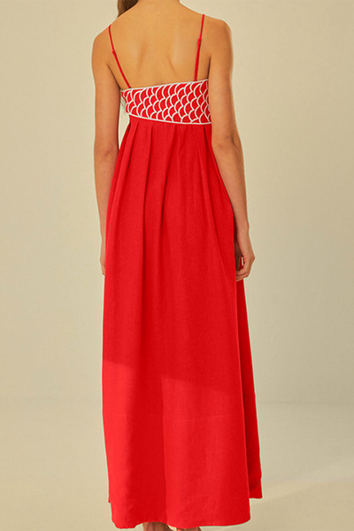 Vanessa® | Sexy Animal Patchwork Backless Irregular Sling Dresses