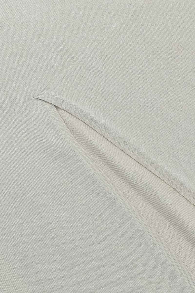 Jade® | Sexy solid color sleeveless halter neck knit dresses with slit