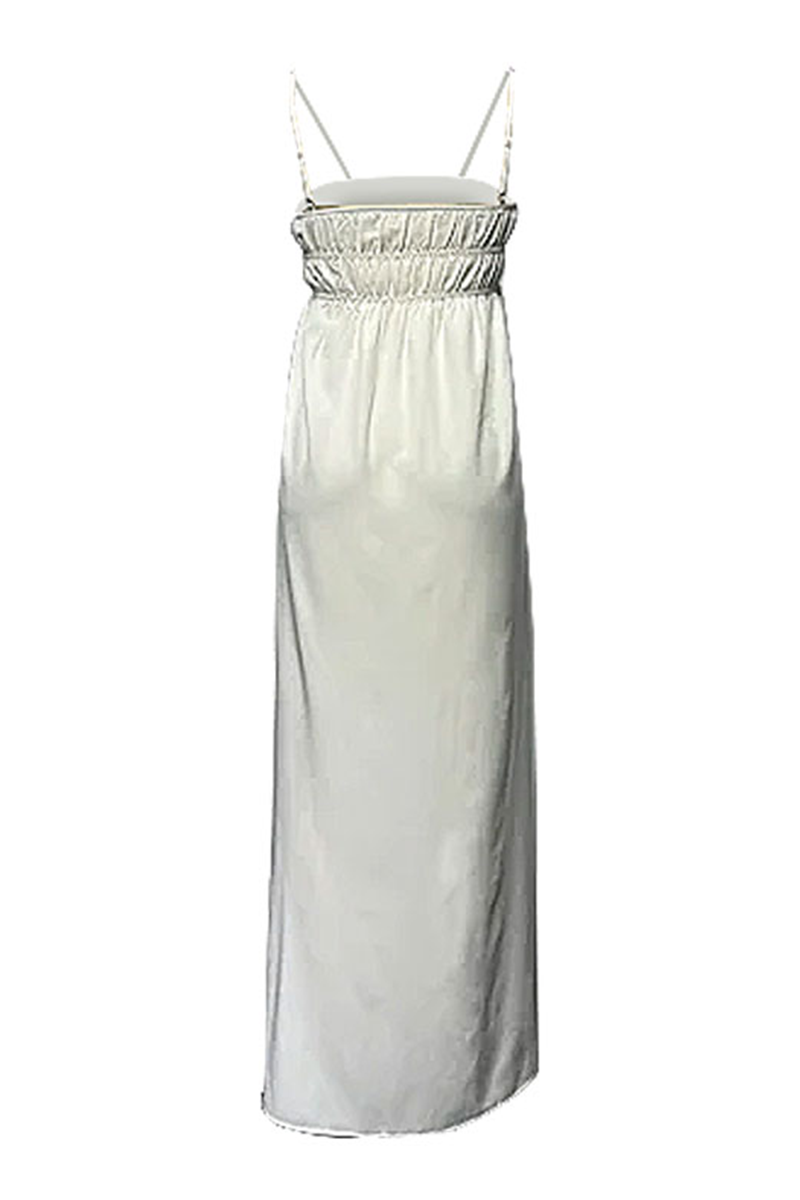 Charlotte® | Casual solid color square neck sling dresses for vacation