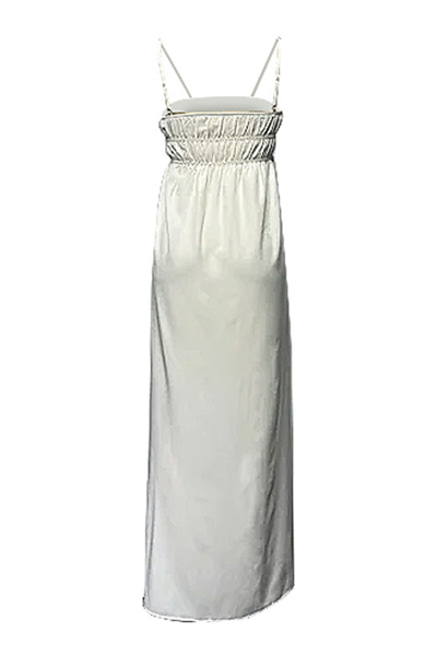 Charlotte® | Casual solid color square neck sling dresses for vacation