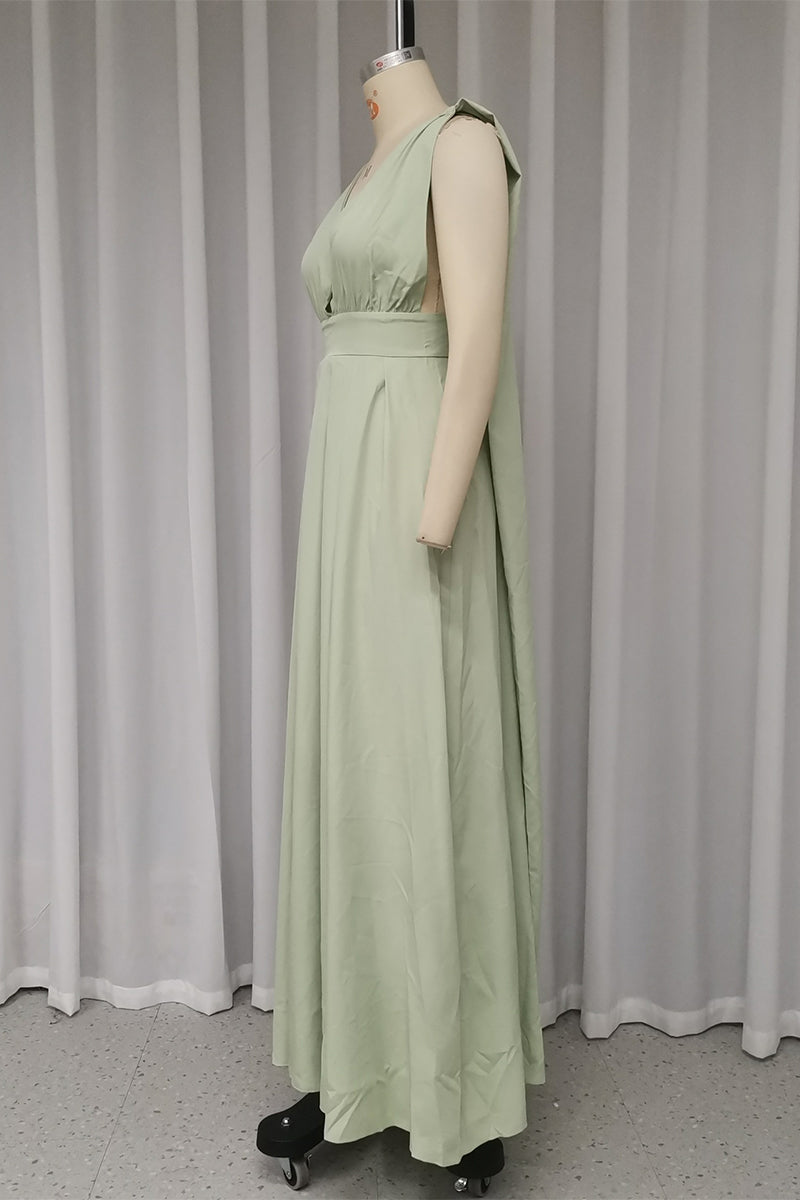 Camila® | Sexy evening dresses with backless slit and V-neck for prom