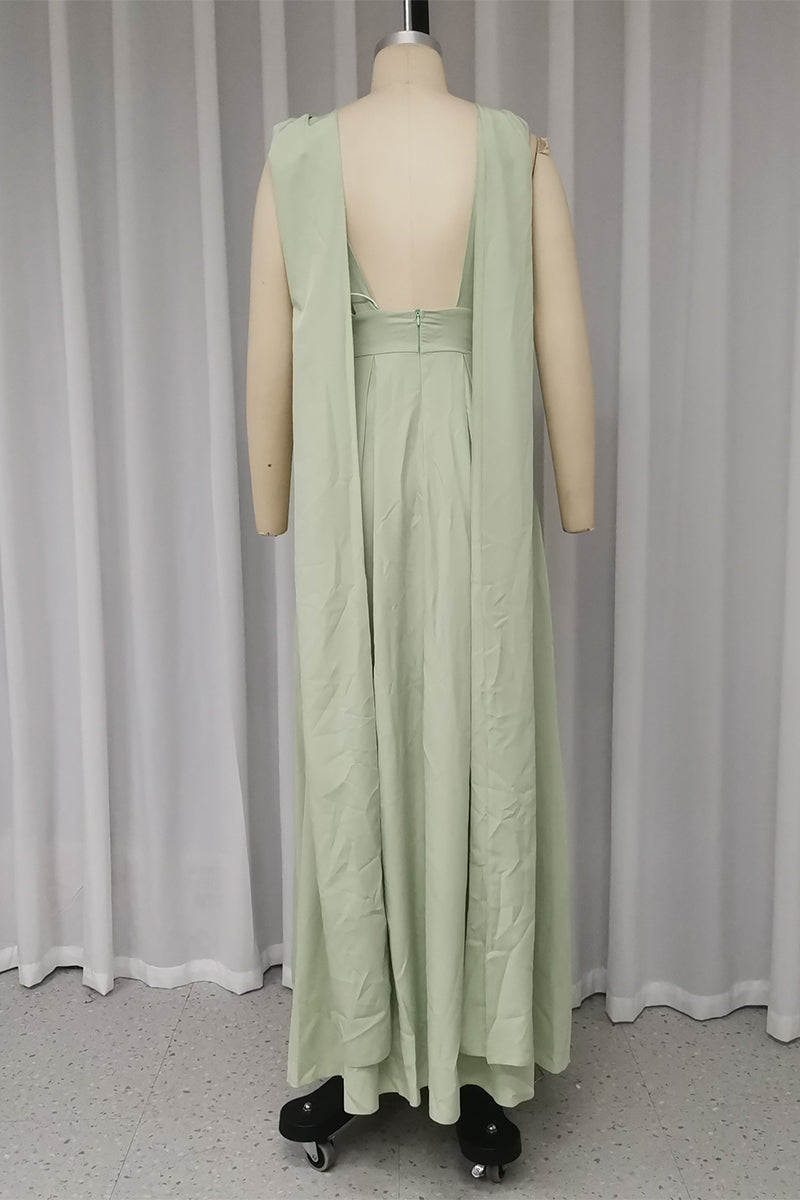 Camila® | Sexy evening dresses with backless slit and V-neck for prom