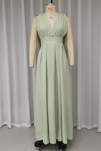Camila® | Sexy evening dresses with backless slit and V-neck for prom