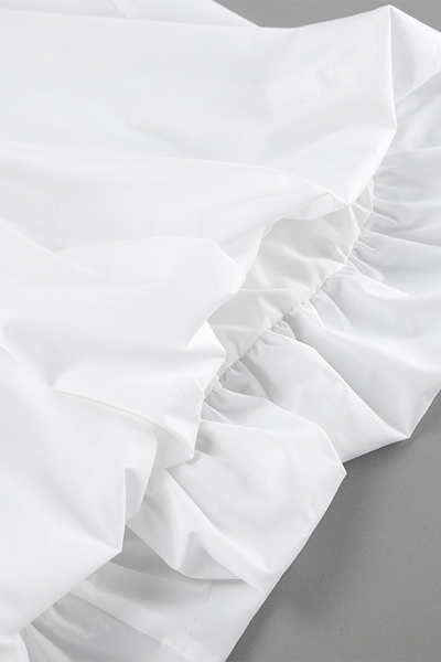 Norma® | Casual ruched sling dresses with square neckline