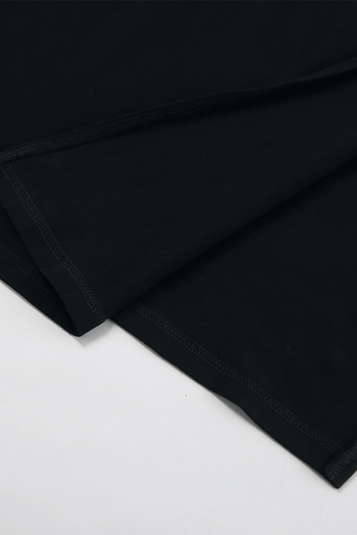 Jenny® | Casual street vest dresses with pockets and O-neck