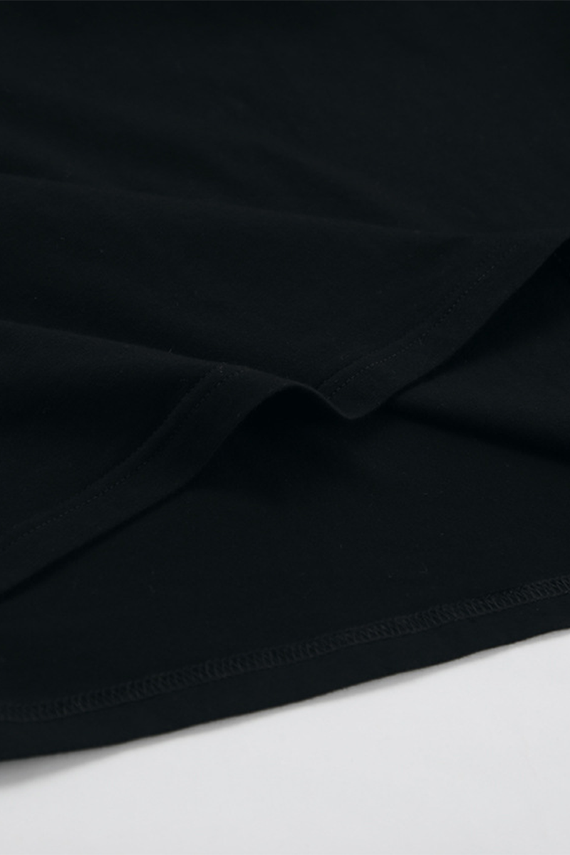Jenny® | Casual street vest dresses with pockets and O-neck