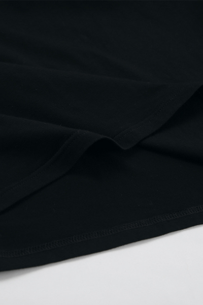 Jenny® | Casual street vest dresses with pockets and O-neck