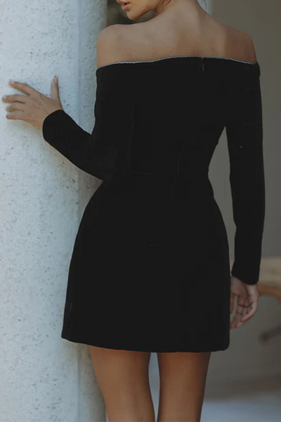 Fabiana® | Sexy off-the-shoulder princess dresses with rhinestone decoration