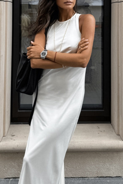 Eugenia® | Casual sleeveless O-neck dresses for everyday wear