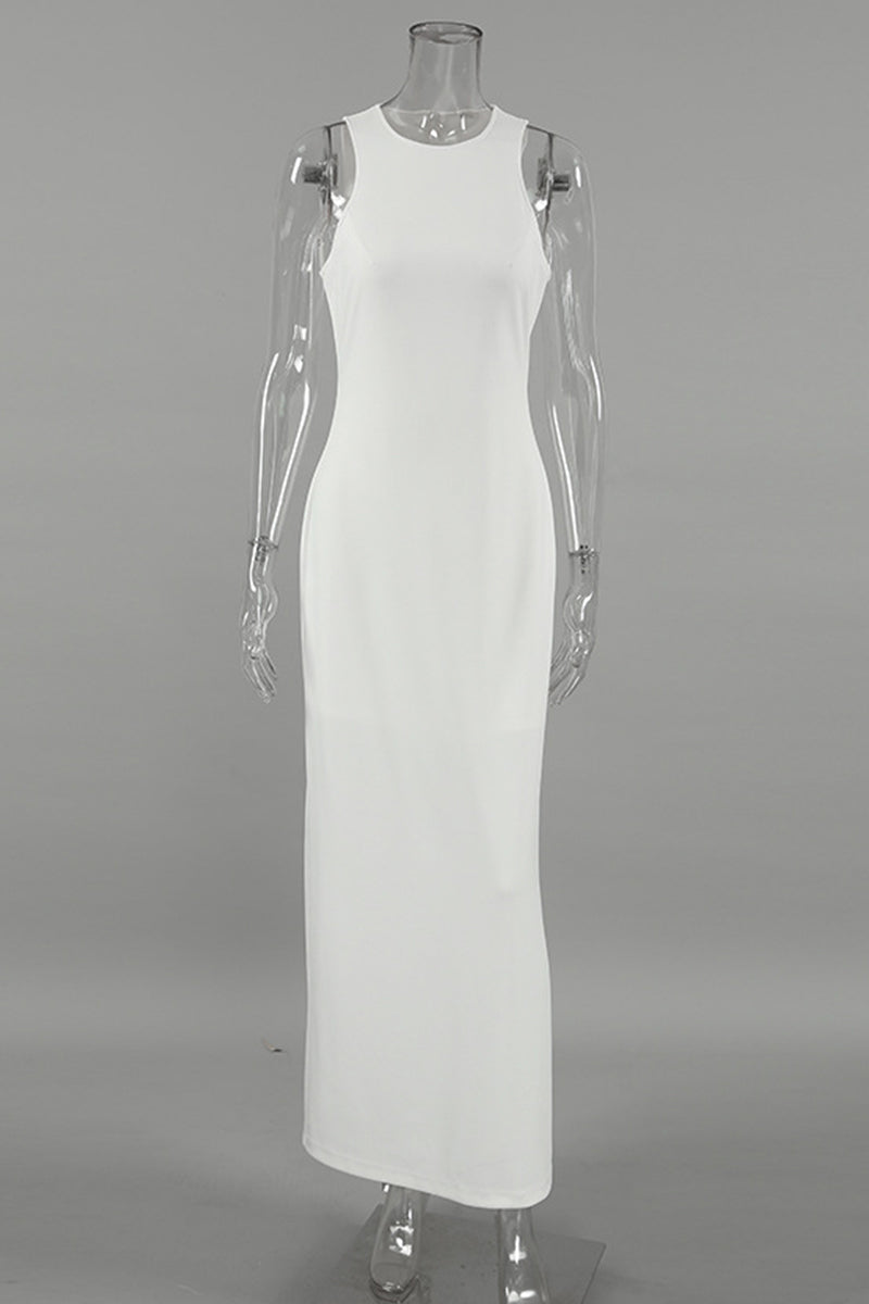 Eugenia® | Casual sleeveless O-neck dresses for everyday wear