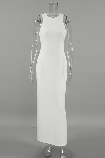 Eugenia® | Casual sleeveless O-neck dresses for everyday wear