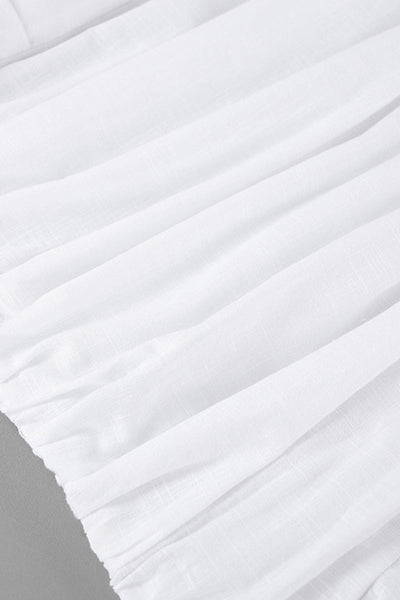 Diana® | Elegant ruffled ruffled turn-down collar wrap skirt dresses