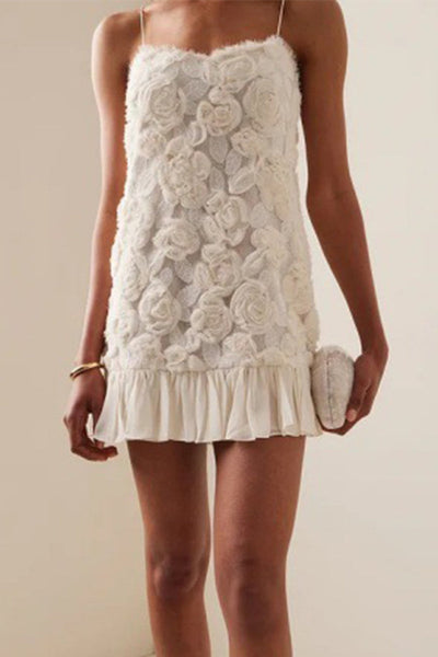 Norma® | Elegant floral sling dresses with scoop neckline