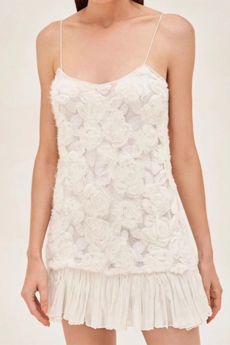 Norma® | Elegant floral sling dresses with scoop neckline