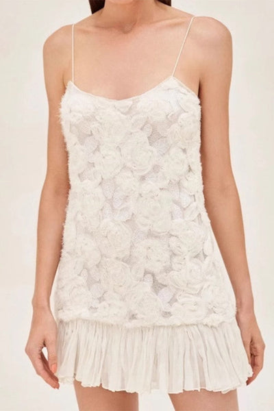 Norma® | Elegant floral sling dresses with scoop neckline