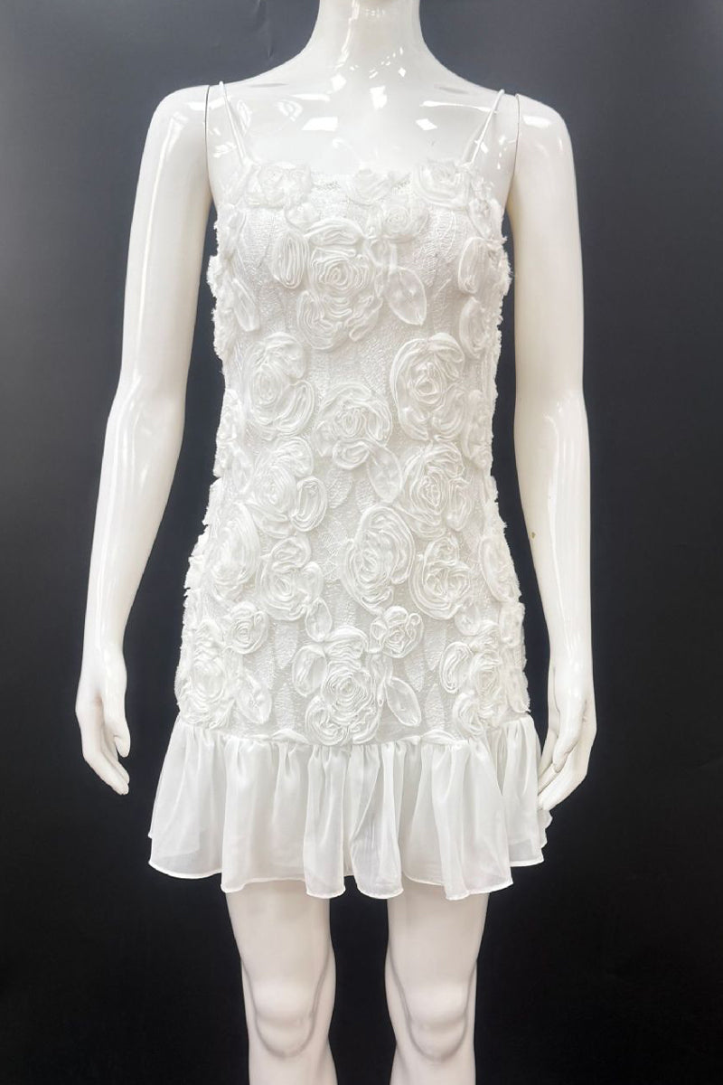 Norma® | Elegant floral sling dresses with scoop neckline