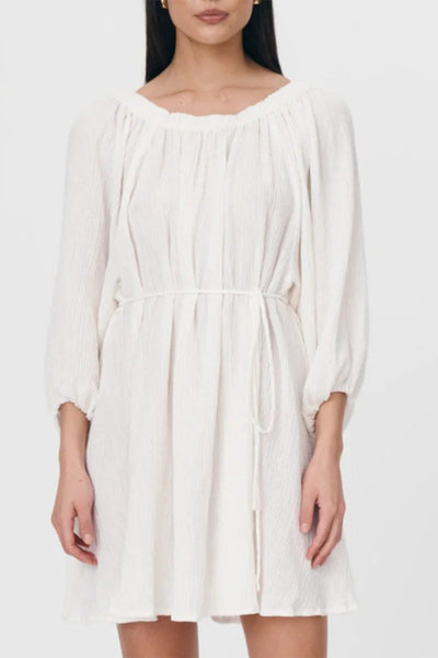 Griselda® | Sexy off-the-shoulder, long-sleeved dresses with lace-up and ruffles