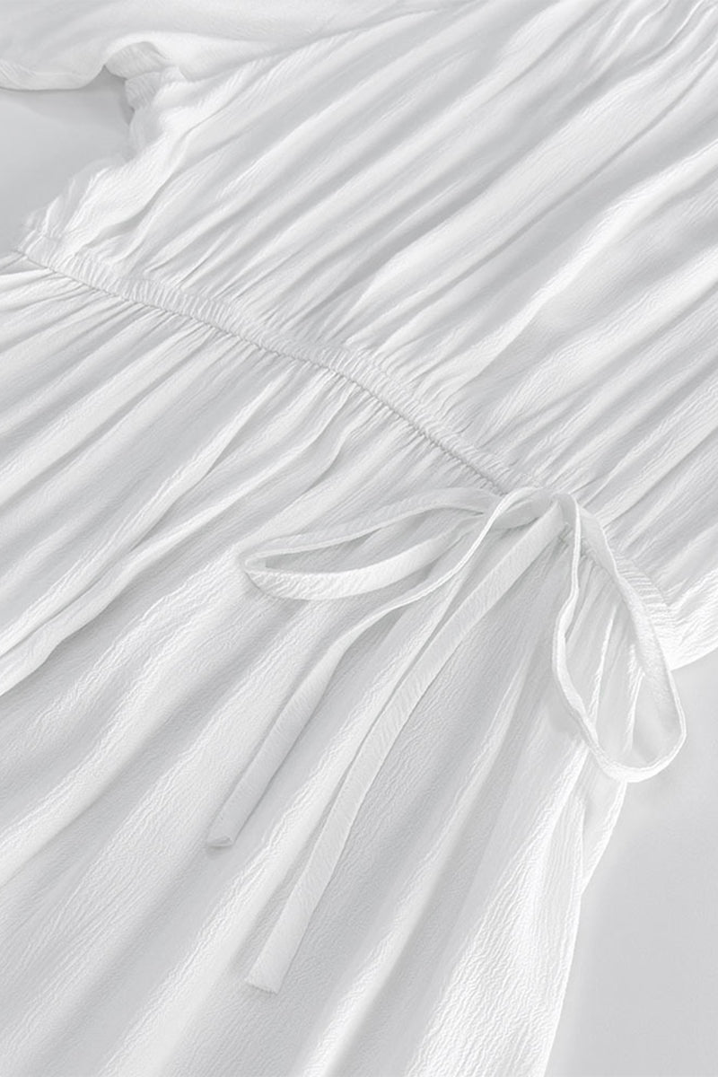 Griselda® | Sexy off-the-shoulder, long-sleeved dresses with lace-up and ruffles