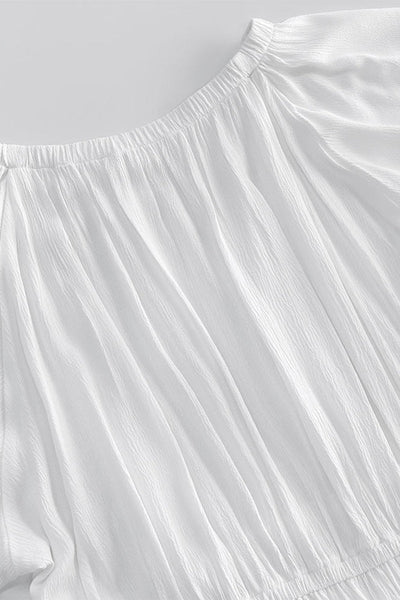 Griselda® | Sexy off-the-shoulder, long-sleeved dresses with lace-up and ruffles