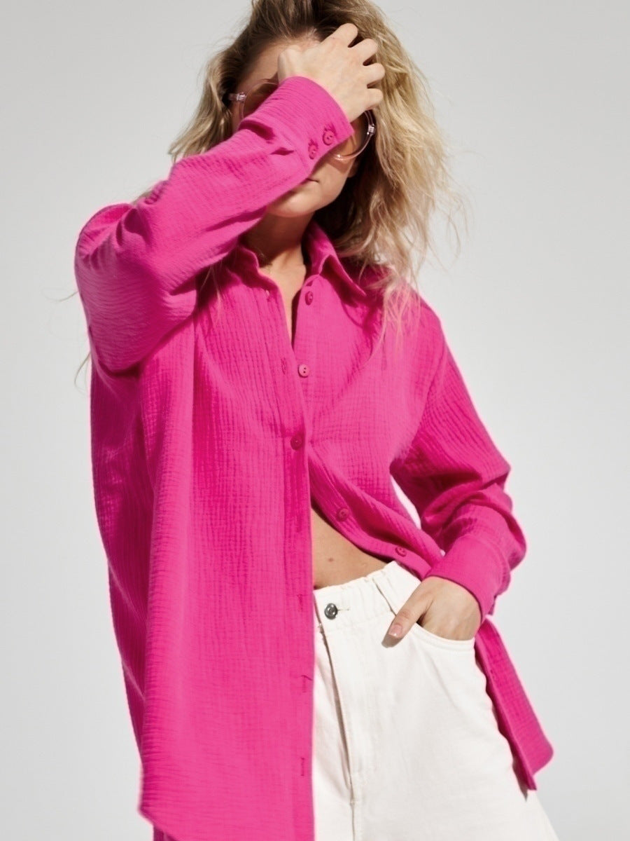 Luzia® | Cotton long sleeve shirt