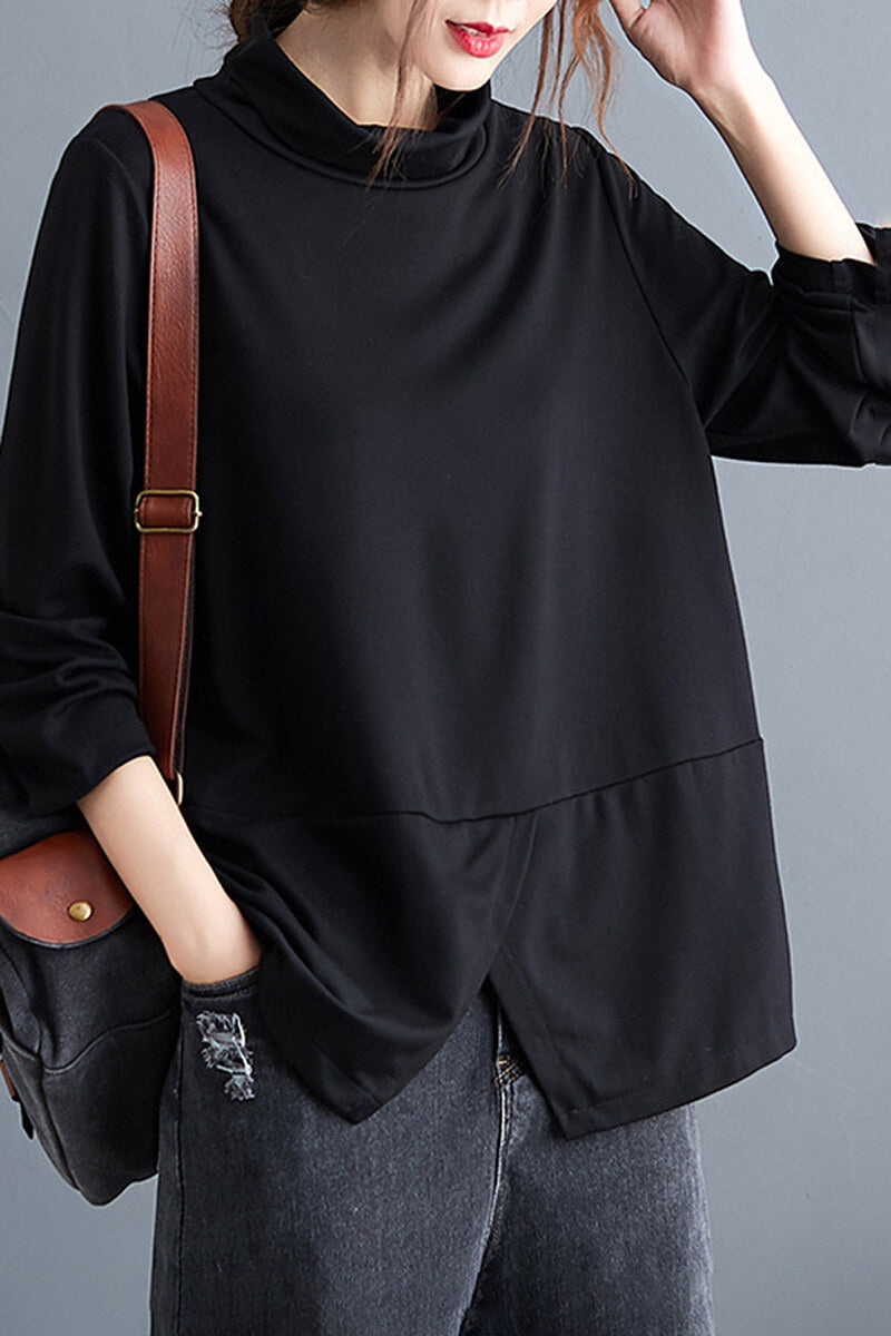 Araceli® | Office blouse with stand-up collar