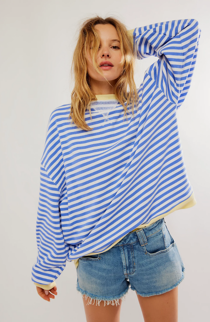 Ludivine® | Comfortable long-sleeved sweatshirt for plus size women