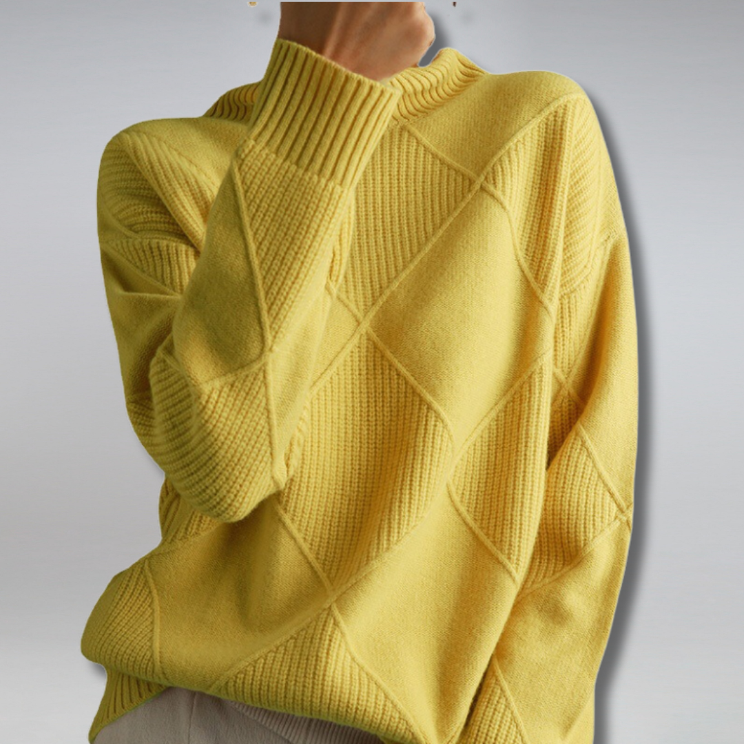 Elysia® | Cashmere turtleneck sweater