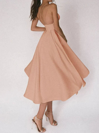 Macarena® | Elegant Dress With V-Neck And Straps