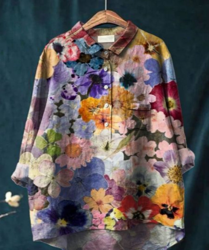 Eugenia® | Elegant Floral Blouse