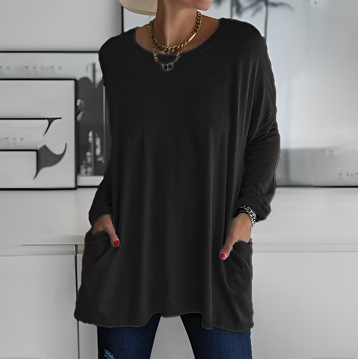 Naomi® | Airy Summer Blouse Made Of High-Quality Workmanship