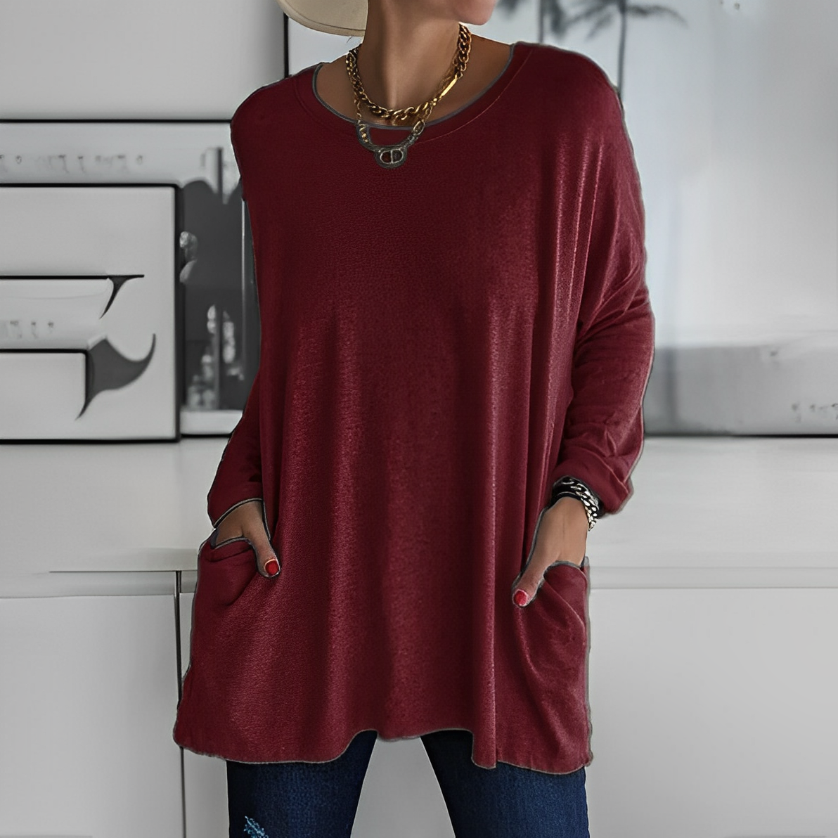 Naomi® | Airy Summer Blouse Made Of High-Quality Workmanship