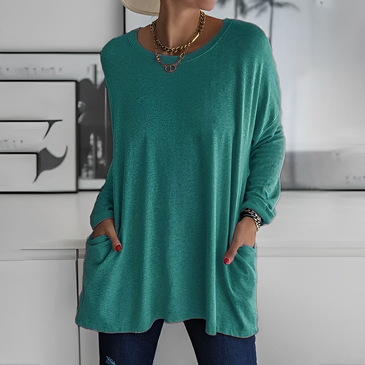 Naomi® | Airy Summer Blouse Made Of High-Quality Workmanship