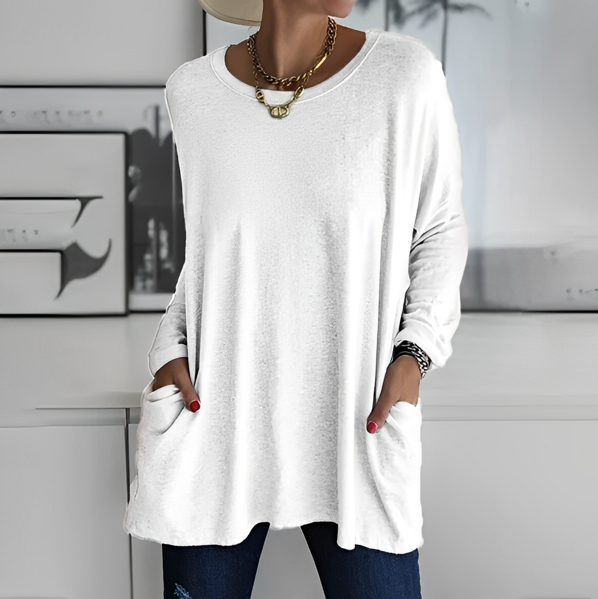 Naomi® | Airy Summer Blouse Made Of High-Quality Workmanship