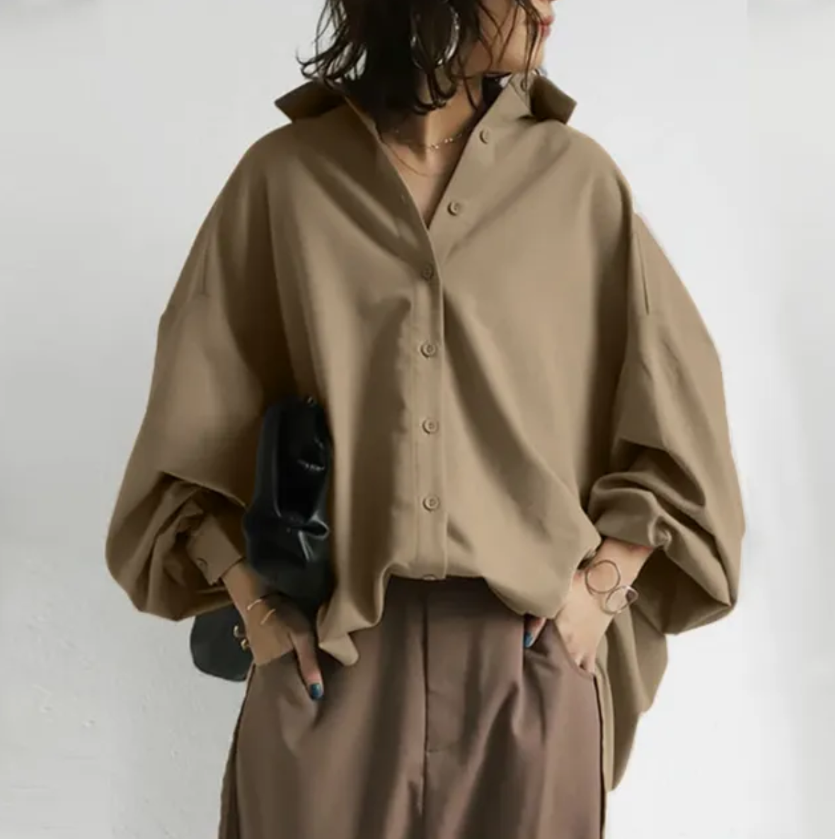 Angeles® | Women'S Blouse With Lapels Fashion