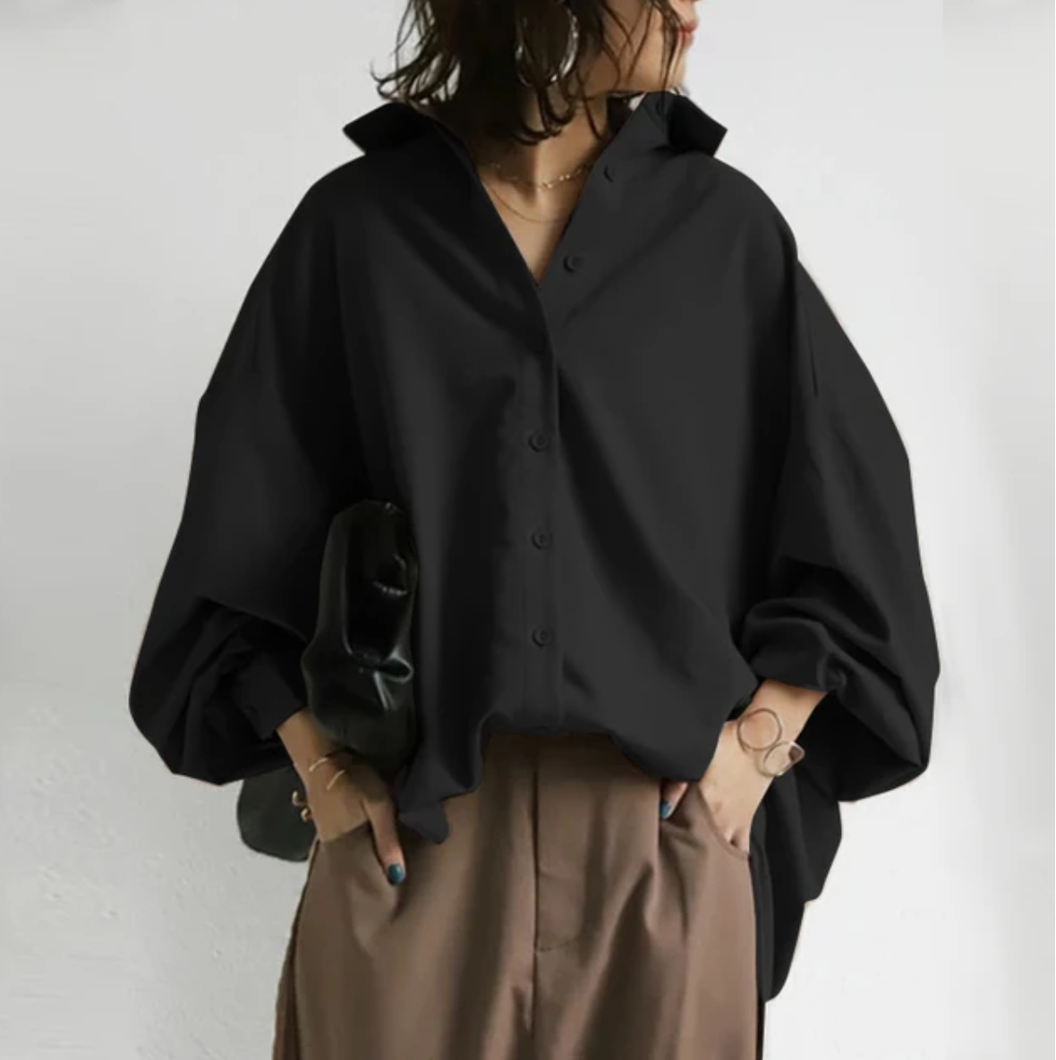 Angeles® | Women'S Blouse With Lapels Fashion
