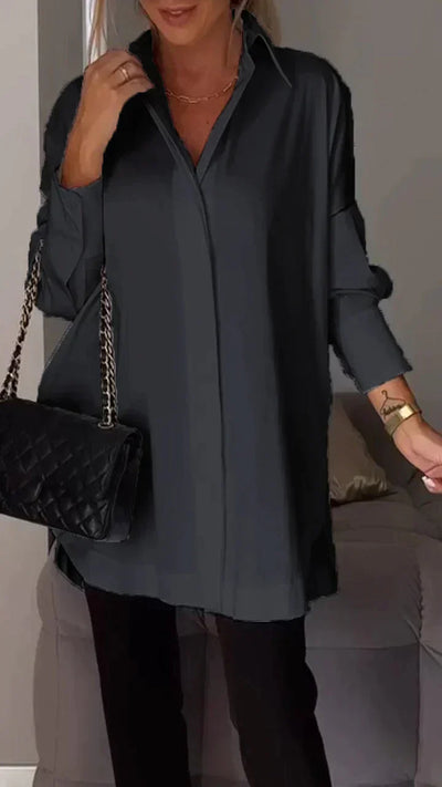 Alina® | Polo Shirt With Lapel Slit
