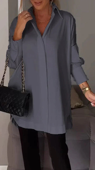 Alina® | Polo Shirt With Lapel Slit