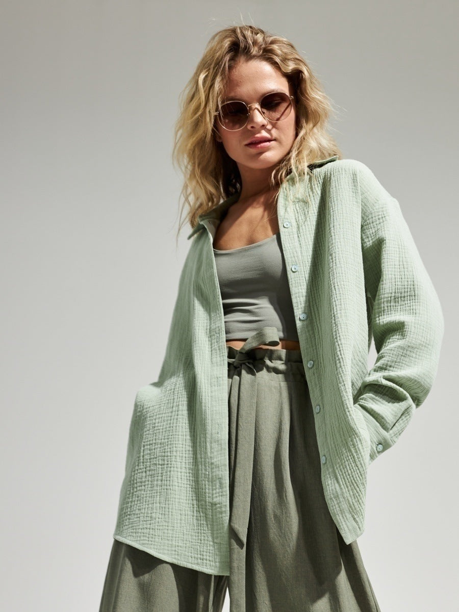 Luzia® | Cotton long sleeve shirt