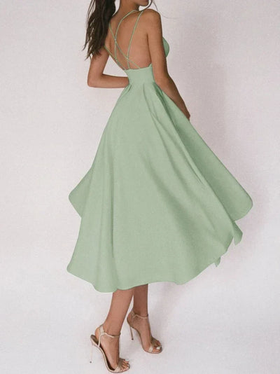 Macarena® | Elegant Dress With V-Neck And Straps