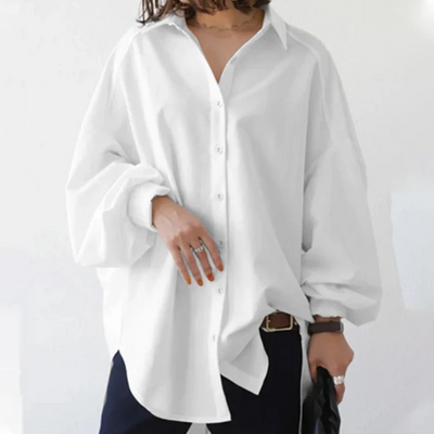 Alicia® | Oversized button down shirt